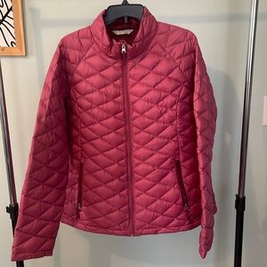 Free Country Women’s Quilted Lightweight Jacket XXL – Raspberry Red
